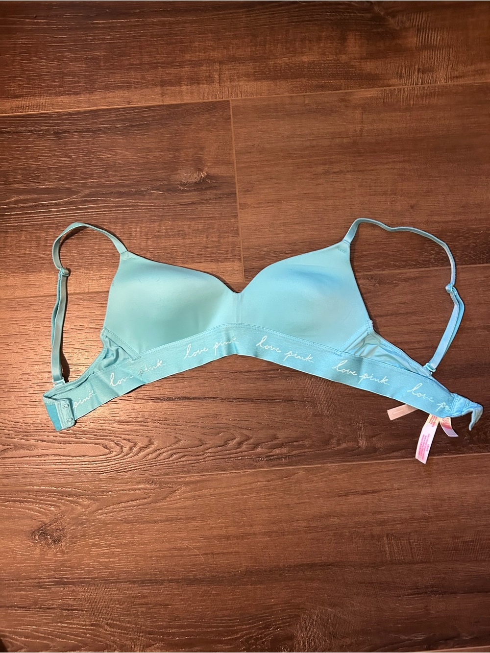 PINK Victoria's Secret Light Blue T-Shirt Bra